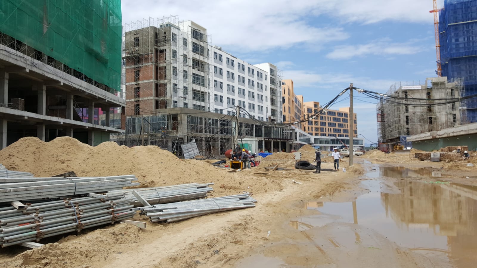 Cocobay Da Nang complex under construction ahead of the Campanile pre-opening