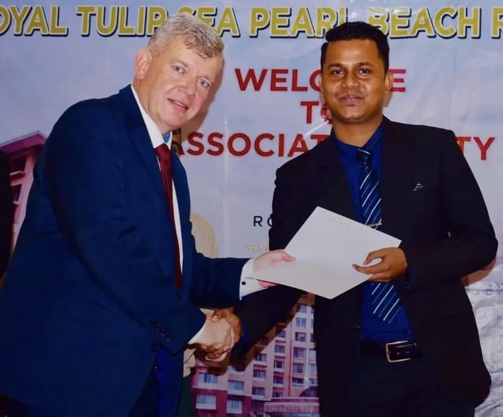 Partnership ceremony with Royal Tulip Sea Pearl Beach Resort